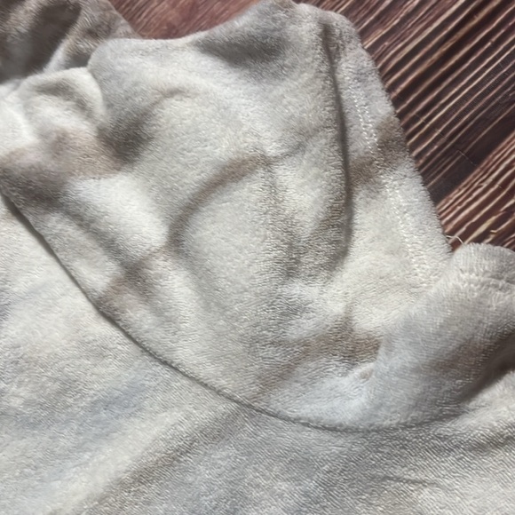 Pink Victoria’s Secret Beach Terry Crew Ruched Side Tye Dyed Dress - Picture 8 of 10